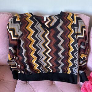 Missoni for Target Sheer Top